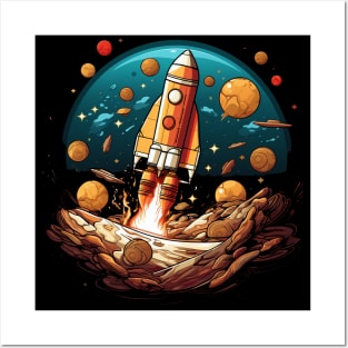 To the Moon Posters and Art